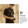 Quick Release Anti-Slip Shoulder Leather Harness Camera Strap with Metal Hook for SLR / DSLR Cameras (Right Shoulder)