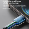 Baseus CATLJK-A06 Cafule Series 20W Type-C / USB-C to 8 Pin PD Metal Charging Data Cable, Length:1m(Dark Green)