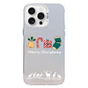 For iPhone 15 Pro Max Christmas Series PC Full Coverage Pattern Phone Case(CW052 White)