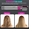 5 In 1 Hot Air Comb Automatic Curling Iron Square Model Hair Styling Comb Curling And Straightening, Plug: UK Plug