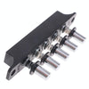 Five-position Plug-in Button Switch Range Hood Piano-key Switch(Silver)
