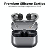 For Samsung Galaxy Buds3 Pro AhaStyle WG173 Earphone Silicone Earbuds, Size: L(Black)