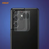 For Samsung Galaxy S21 Ultra 2 PCS ENKAY Hat-Prince 0.2mm 9H 2.15D Round Edge Rear Camera Lens Tempered Glass Film Protector