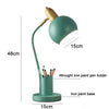 YY-1109 Student Desk LED Eye Protection Lamp with Pen Holder, CN Plug, Specification: Tricolor(Green)