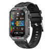 CF26 1.57inch BT5.2 Smart Bracelet Support Sleep Detection, Style:Silicone Strap(Black)