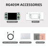 ANBERNIC RG405M Handheld Game Console 4 Inch IPS Touch Screen Aluminum Alloy Android 12 System 128G+128G 3100+Games(Black)