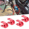 2 Pairs Shock Absorber Extender Height Extension for Motorcycle, Size: Small(Red)