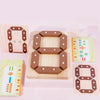 Addition and Subtraction Learning Blocks Early Education Puzzle Enlightenment Building Board(Numbers 0-9)