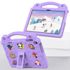 For Lenovo Tab M10 3rd Gen TB328FU / TB328XU 2022 10.1 Handle Kickstand Children EVA Shockproof Tablet Case(Light Purple)