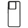 For Xiaomi Redmi K70 / K70S Frosted TPU + Transparent PC Phone Case(Black)