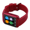 Portable Multifunctional Bluetooth V3.0 + EDR Smart Wrist Watch(Red)
