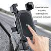 Shockproof Motorcycle Mobile Phone Holder Outdoor Bike Navigation Holder, Model: Handlebars