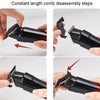 Rechargeable Home Hairdresser Electrical Hair Clippers Hair Shaving Device(Gray)