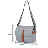 CADeN D26 SLR Camera Waterproof Sling Shoulder Bag, Size: 28 x 13 x 20cm(Grey)
