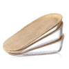 GEL Increasing High Insole Fleece Invisible Increased Pad, Size: S Code 2cm(Apricot)