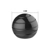 Fully Disassembled Rotating Tabletop Ball Decompression Gyroscope Tabletop Toy, Specification:Diameter 45mm(Black)