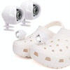 2pcs Plastic Battery Model Cave Shoes Lamp Camping Lamp Outdoor Lighting(White)