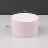 10 x 6cm Cylinder Geometric Cube Solid Color Photography Photo Background Table Shooting Foam Props (Pink)