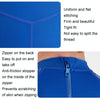 DIVE & SAIL Children Sun Protection Long Sleeve Quick Dry Diving Suit, Size: L(Blue)