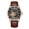 OCHSTIN 62001C Master Series Hollow Mechanical Men Watch(Black-Brown)