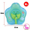 0.3mm PVC Baby Swimming Inflatable Wear-resistant Swimming Circle(L)