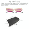 Upgraded Version of Men And Women O / X Leg Correction Insole Inside / Outside Eight Feet Orthopedic Correction Heel Pad(Pink)