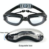 HAIZID Children  HD Anti-fog Waterproof Myopia Swimming Goggles, Color: Optical Blue
