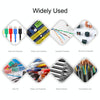140 PCS / Box Waterproof High Toughness Oxidation Resistance Seal Heat-shrinkable Butt Wire Tube, Random Color Delivery