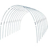 Garden Arch Greenhouse Hoops Rustproof Steel Tunnel Hoop Frame Plant Support, Speci: M  4 Rods 12 Arches