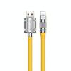WK WDC-186 Qjie Series 6A USB to 8 Pin Ultra-fast Charging Data Cable, Length: 1m (Yellow)