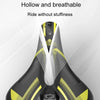 ENLEE E-ZD310 Bicycle Shockproof Cushion Outdoor Cycling Mountain Bike Saddle(Fluorescent Yellow)