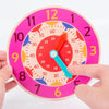 KBX-974 5 PCS Time Cognition Digital Clock Children Early Education Toy(Orange)