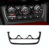 Car Carbon Fiber Air Conditioning Button Decorative Sticker for Audi TT 8n 8J MK123 TTRS 2008-2014, Left and Right Drive Universal