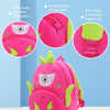 Vegetable Fruit Series Cartoon Plush Kids Backpack Children School Bags(Avocados)