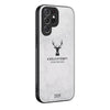 For Samsung Galaxy S25 Ultra 5G Deer Head Cloth Skin All-inclusive Phone Case(White)