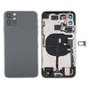 iPhone 11 Pro Back Cover Assembly (Grey) with Wireless Charging & Side Keys