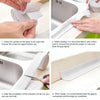 Durable PVC Material Waterproof Mold Proof Adhesive Tape  Kitchen Bathroom Wall Sealing Tape, Width:3.8cm x 3.2m(Beige)