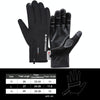 HUNTRANGE A023 Outdoor Waterproof Sports Riding Velvet Touch Screen Gloves, Size: L(Black)