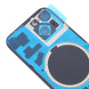 iPhone 15 Back Cover with Camera Lens Cover, MagSafe, Black