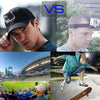 PULUZ Baseball Hat with J-Hook Buckle Mount & Screw for GoPro, DJI OSMO Action and Other Action Cameras(Blue)