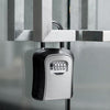 Portable Car Key Safe Box - 4 Digit Combination Lock (Red)