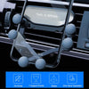 Car Air Outlet Six-claw Gravity Mobile Phone Holder Bracket (Silver)