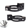 FMFXTR Bike Front Derailleur Clamp Straight Lock Turn to Clamp Converting Seat(Black 34.9mm)