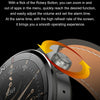 Ochstin 5HK46P 1.36 inch Round Screen Silicone Strap Smart Watch with Bluetooth Call Function(Black+Black)
