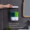 Hotel Bathroom Manual Soap Machine Wall Hanging Paste Transparent Soap, Specification: Single Head