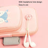 Large Running Mobile Phone Arm Bag Cartoon Mobile Phone Bag(Black Girl)