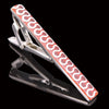 Men Business Formal Wedding Tie Clips, Color: Red S Shape