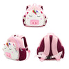 Animal Series SBR Kids Backpack School Bag With Traction Rope To Prevent Getting Lost(Giraffe)