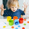 Children Table Game Color Classification Cup Educational Multifunctional Toy