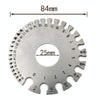 Stainless Steel Wire Gauge Model Weld Inspection Ruler Thickness Ruler Wire Welding Gauge